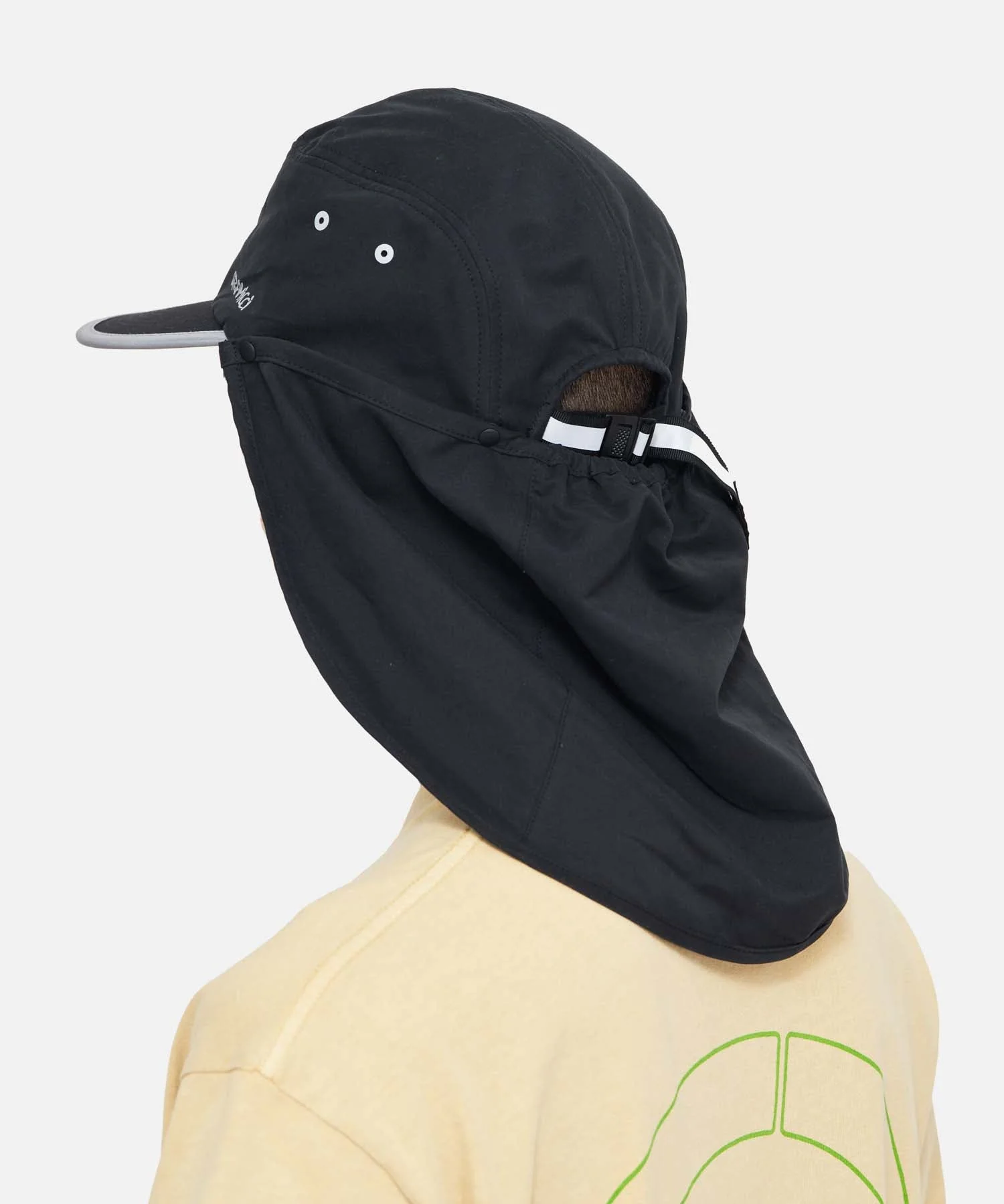 Gramicci Baylor Sun Cap (Black) - Image 3
