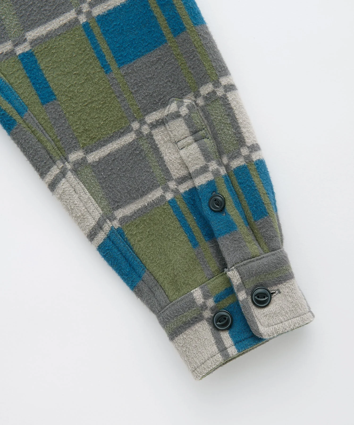 Gramicci Flannel Anthony Shirt (Silver Check) - Image 9