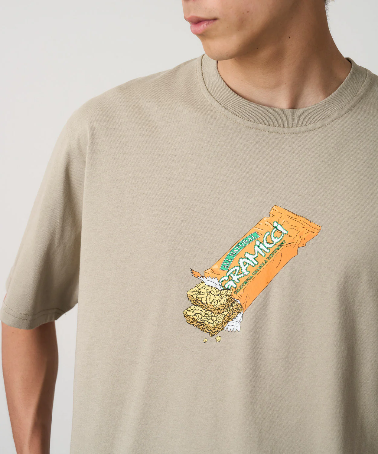 Gramicci Granola Tee (Beige) - Image 3