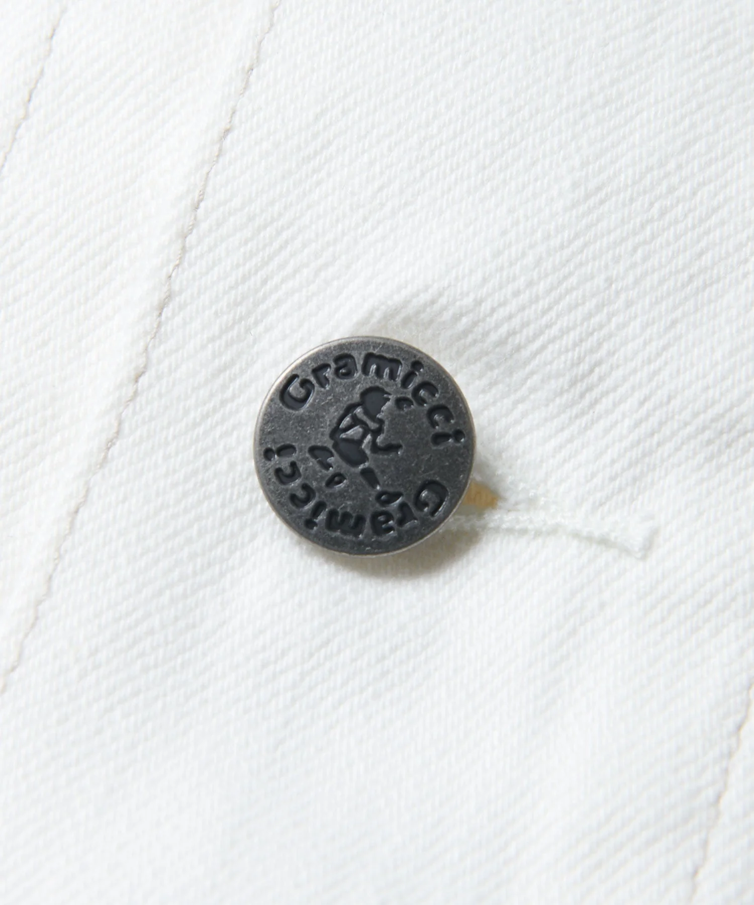 Gramicci Japanese Denim Jacket (Stone) - Image 10