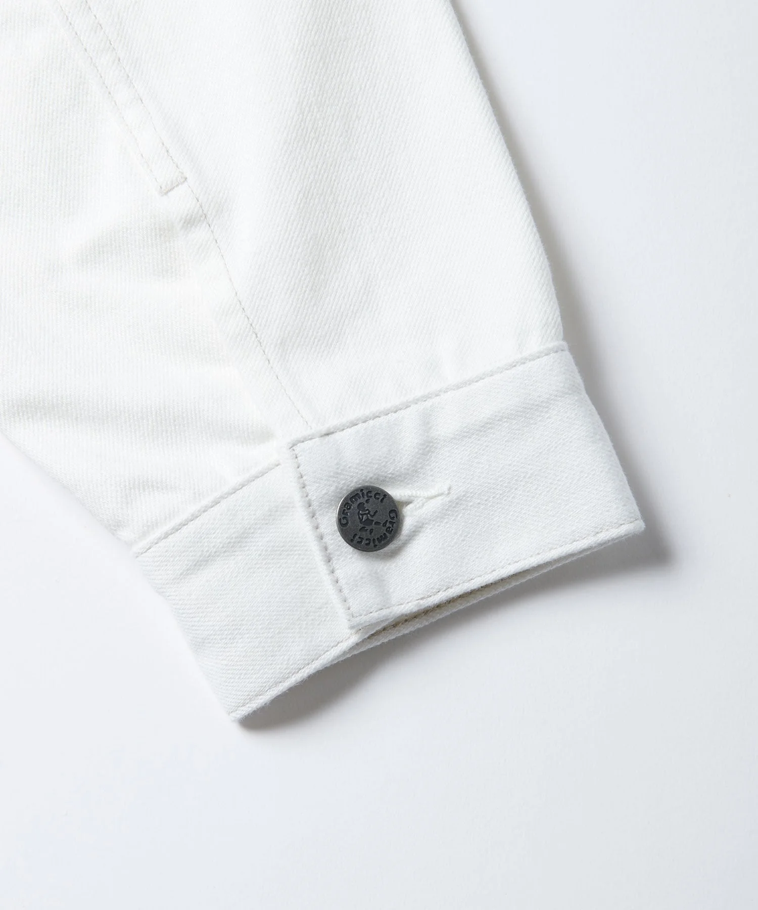 Gramicci Japanese Denim Jacket (Stone) - Image 13
