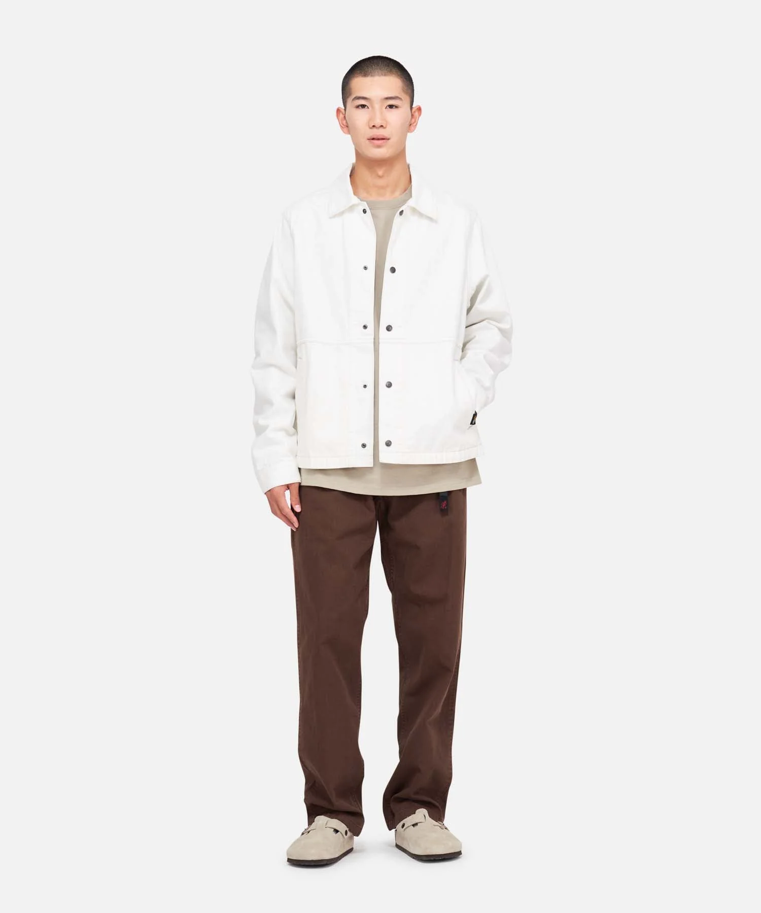 Gramicci Japanese Denim Jacket (Stone) - Image 5