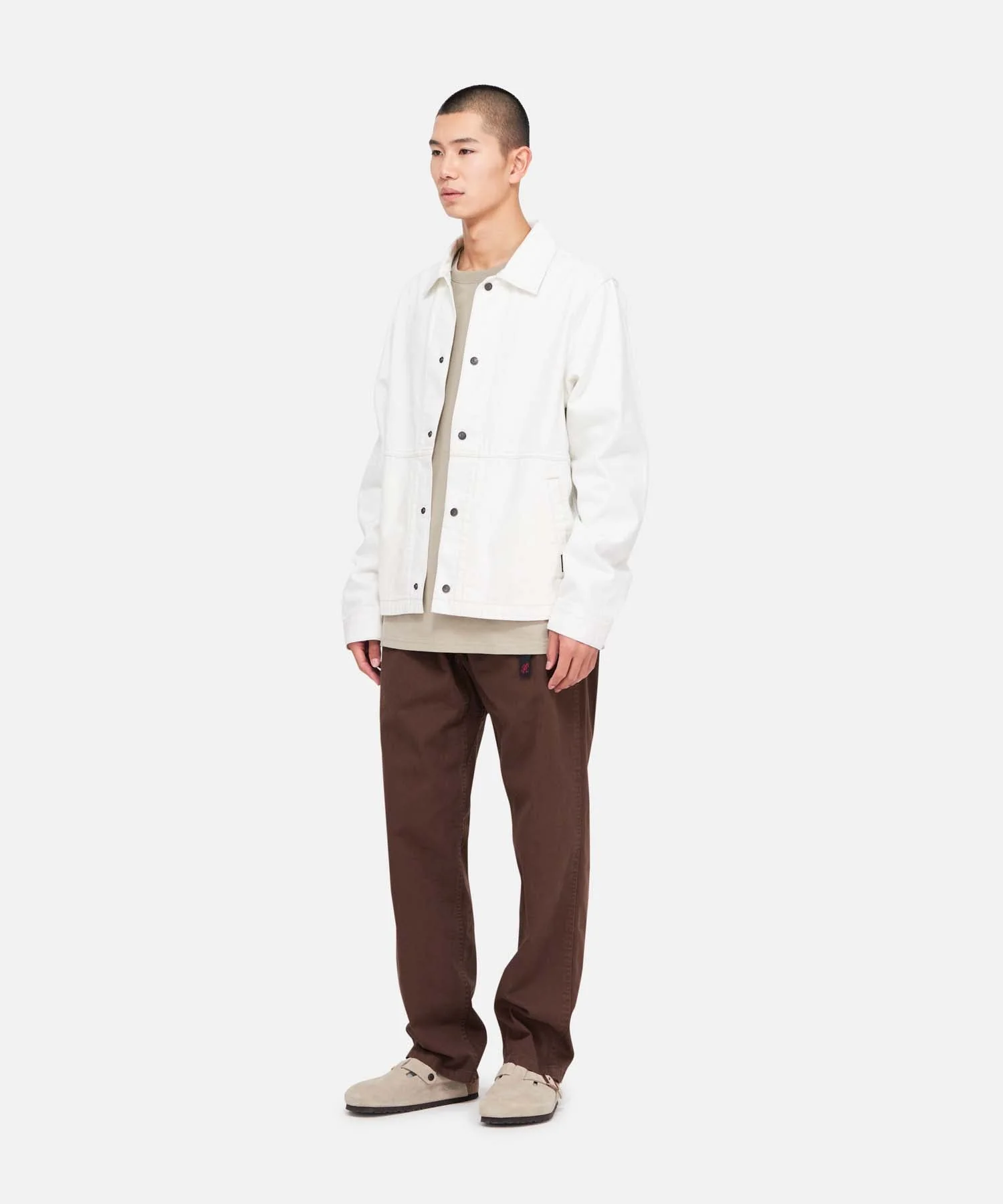 Gramicci Japanese Denim Jacket (Stone) - Image 6