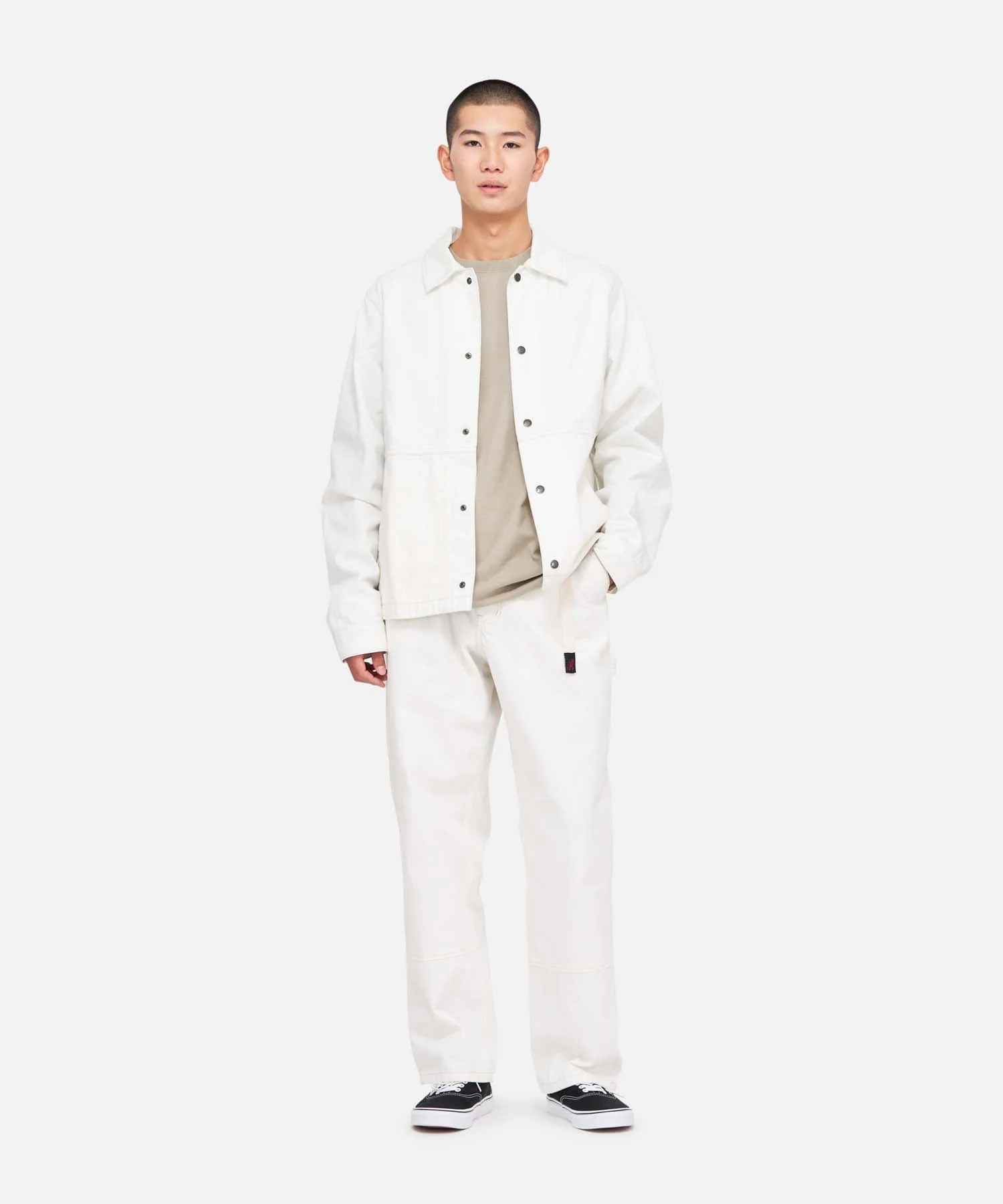 Gramicci Japanese Denim Jacket (Stone) - Image 8