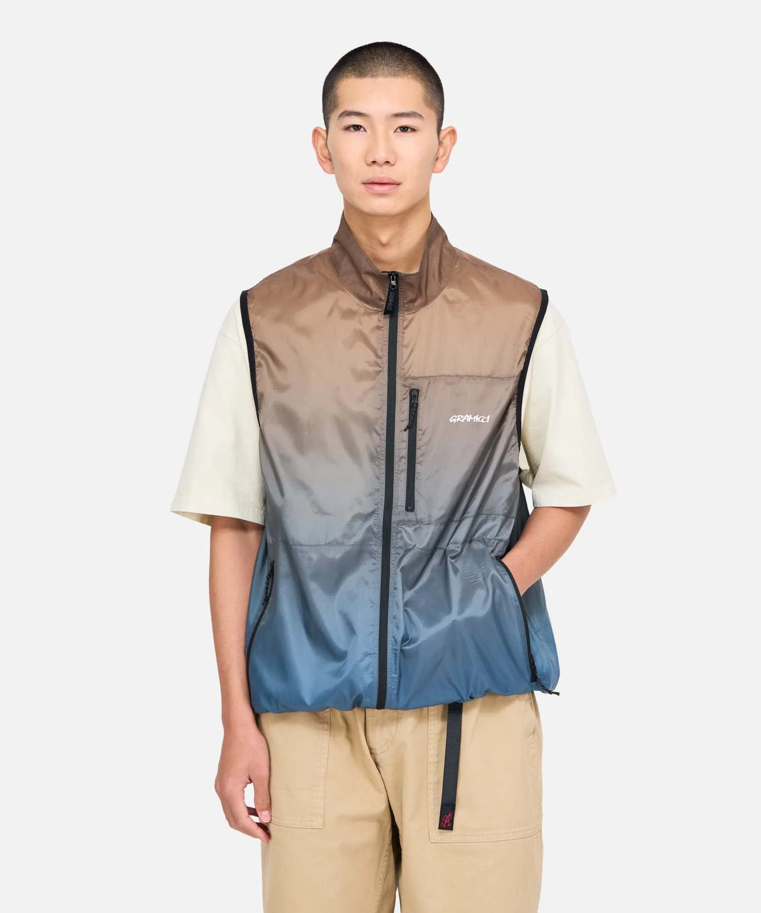 Gramicci LT Ripstop Windvest (Yellow Gradient) - Image 6