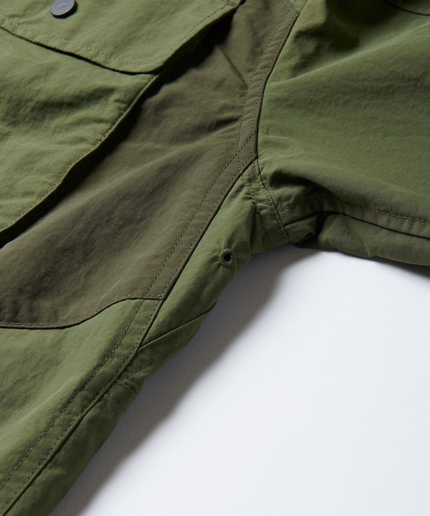 Gramicci Nylon Brentwood Shirt (Olive) - Image 12