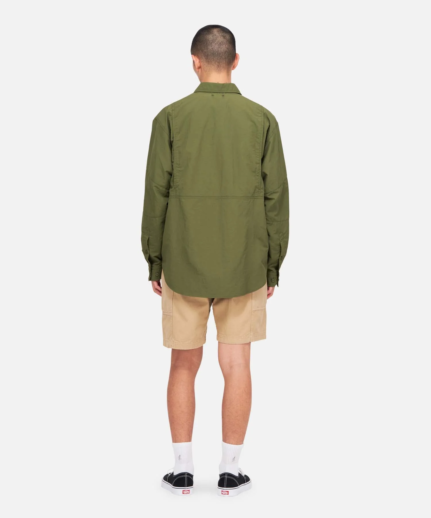 Gramicci Nylon Brentwood Shirt (Olive) - Image 5