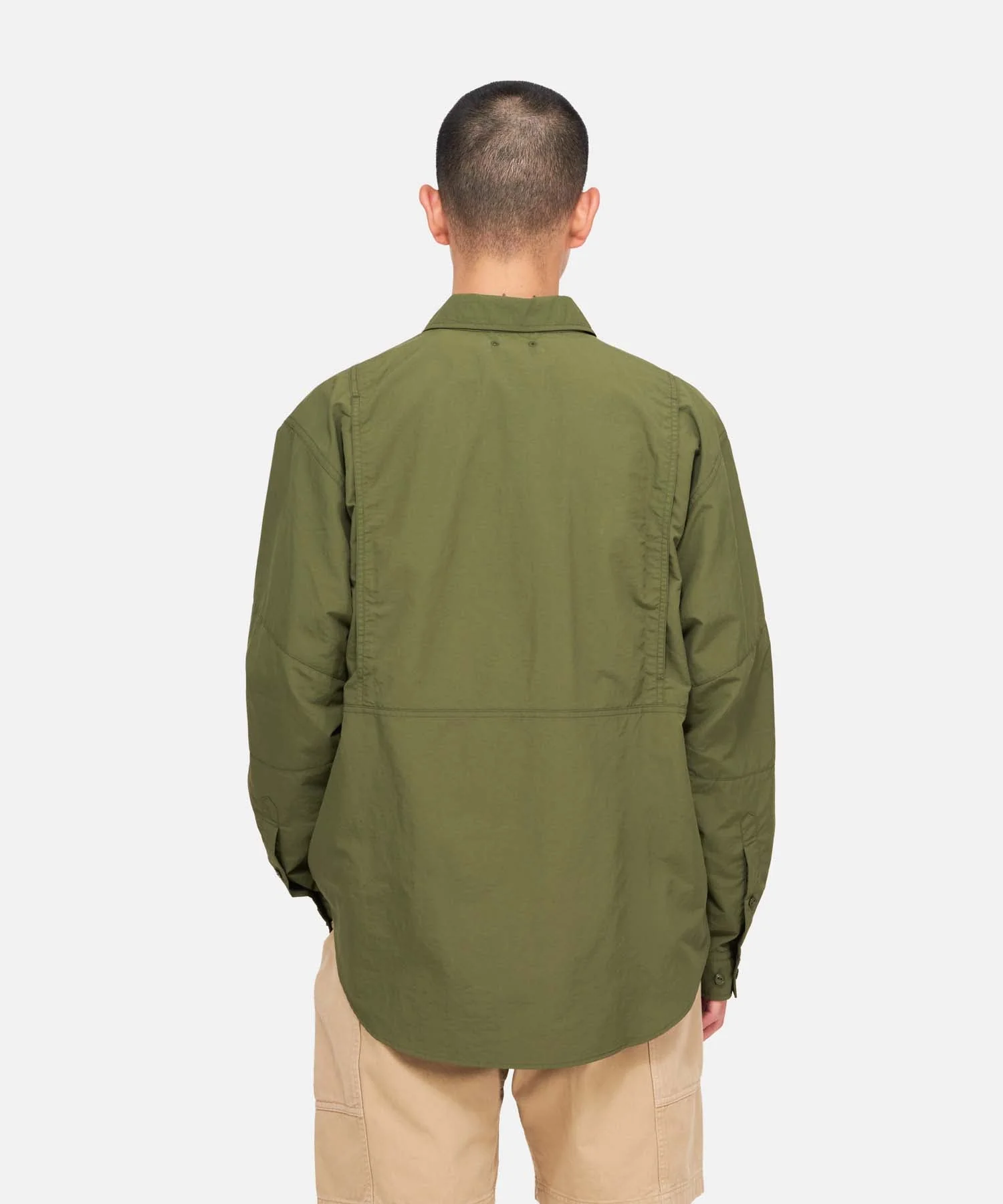 Gramicci Nylon Brentwood Shirt (Olive) - Image 7