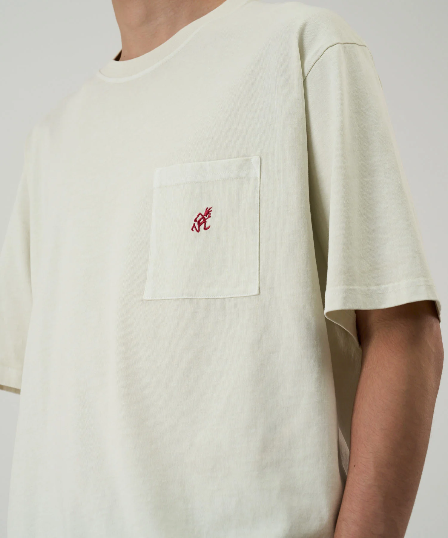 Gramicci Pigment Dyed One Point Tee (Natural Pigment) - Image 3