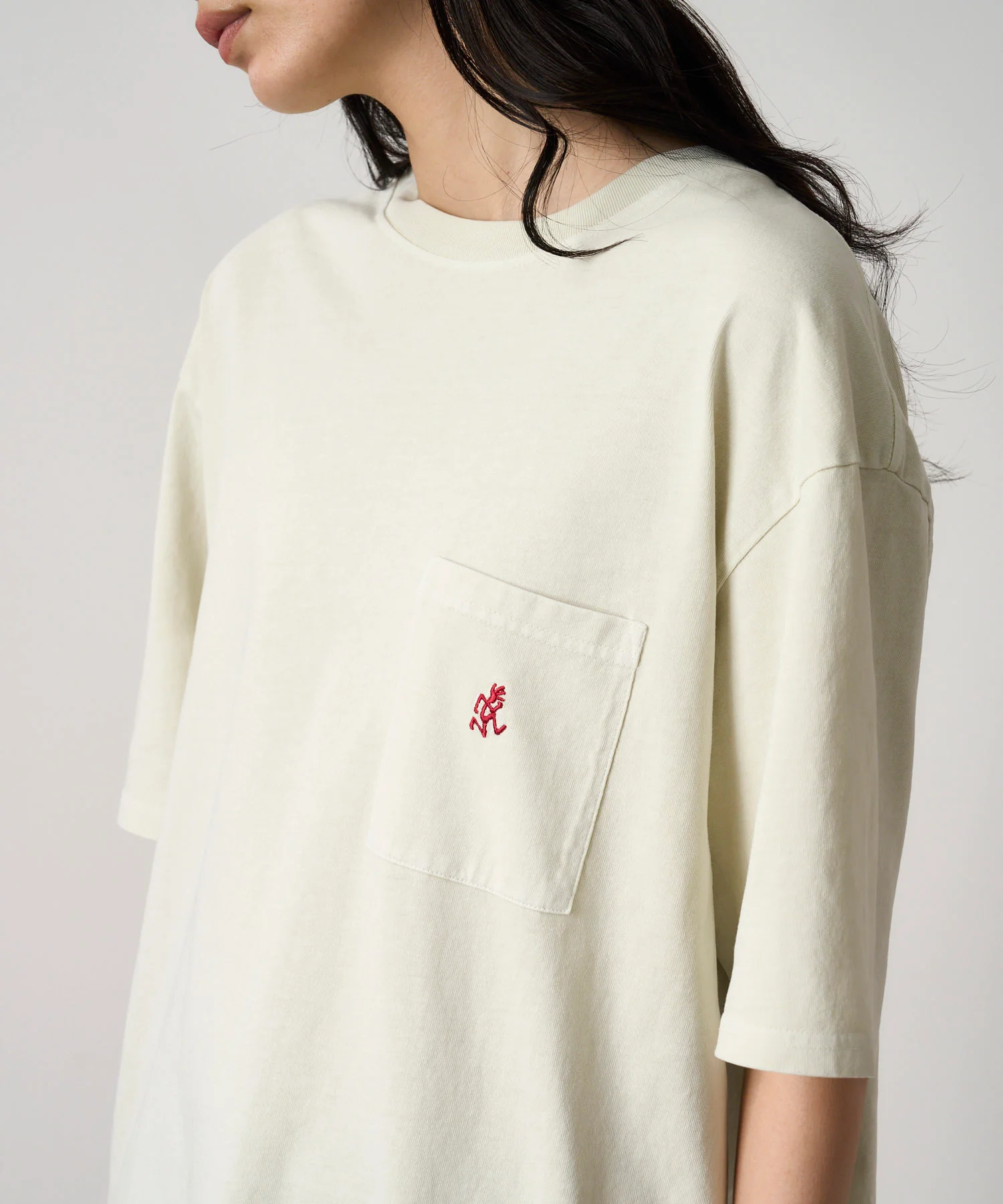 Gramicci Pigment Dyed One Point Tee (Natural Pigment) - Image 5
