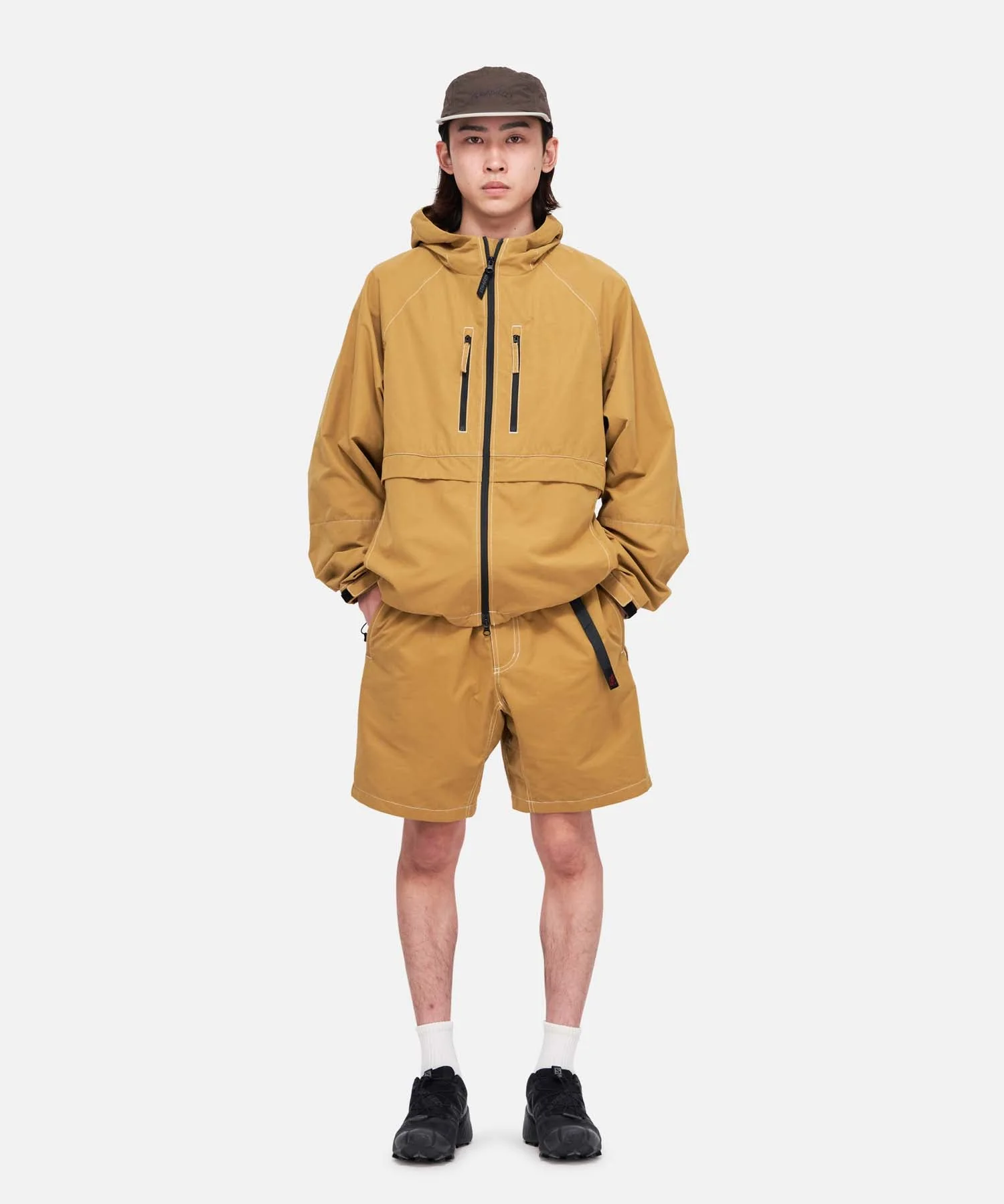 Gramicci Sonora Hooded Jacket (Tan) - Image 6