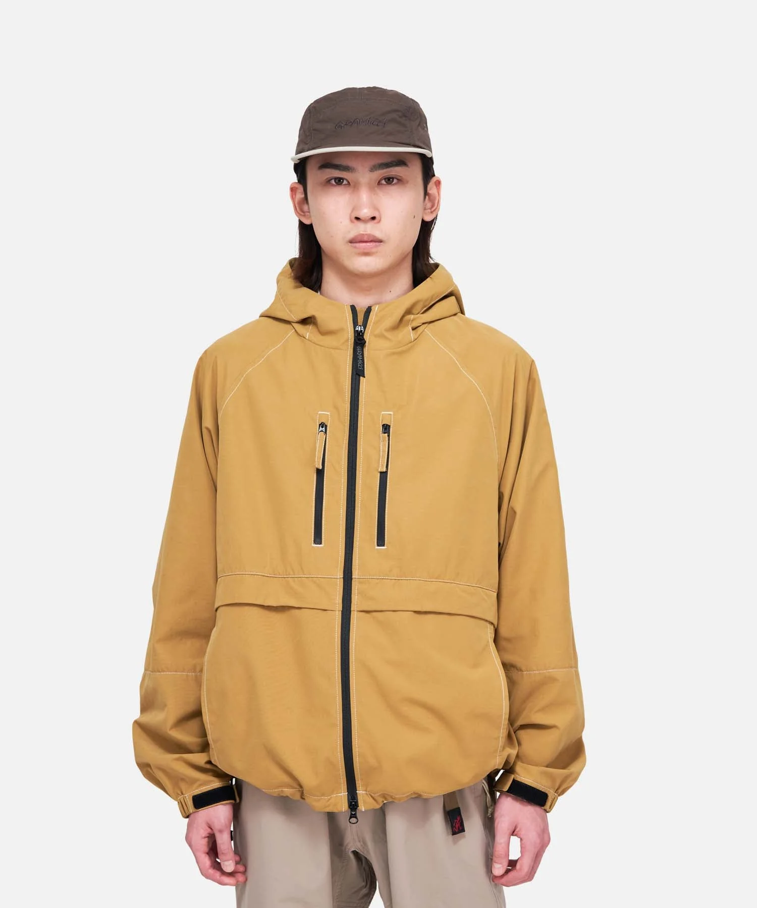 Gramicci Sonora Hooded Jacket (Tan) - Image 7