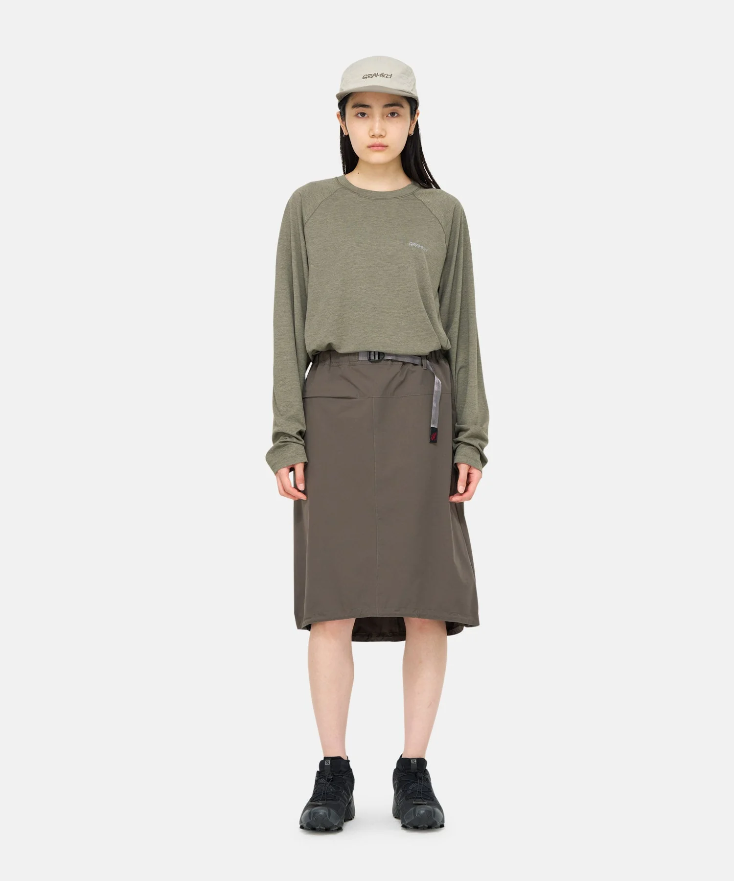 Gramicci Trekking Skirt (Olive) - Image 3