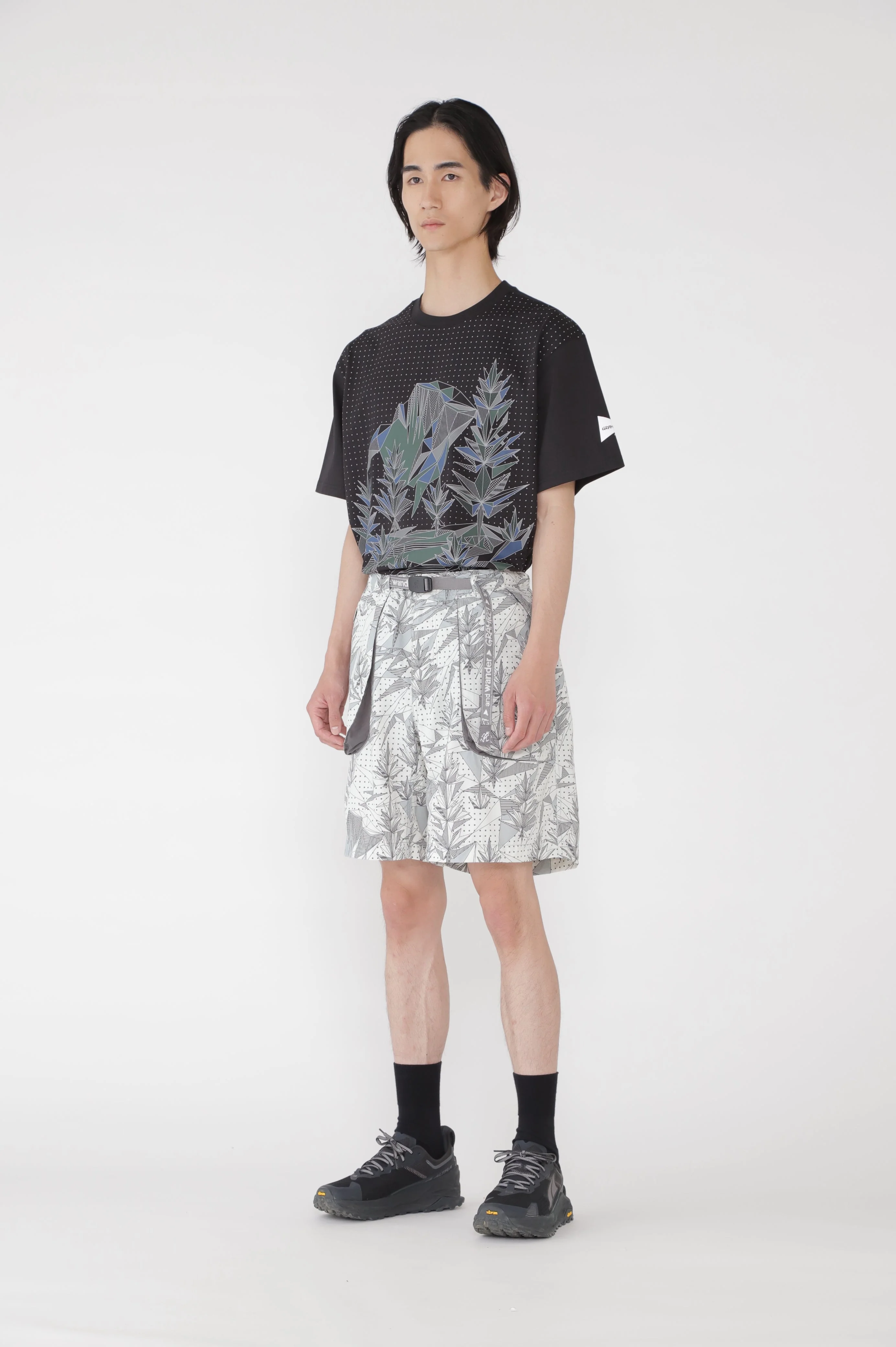 Gramicci x and wander Yosemite Graphic Tee (Black) - Image 3