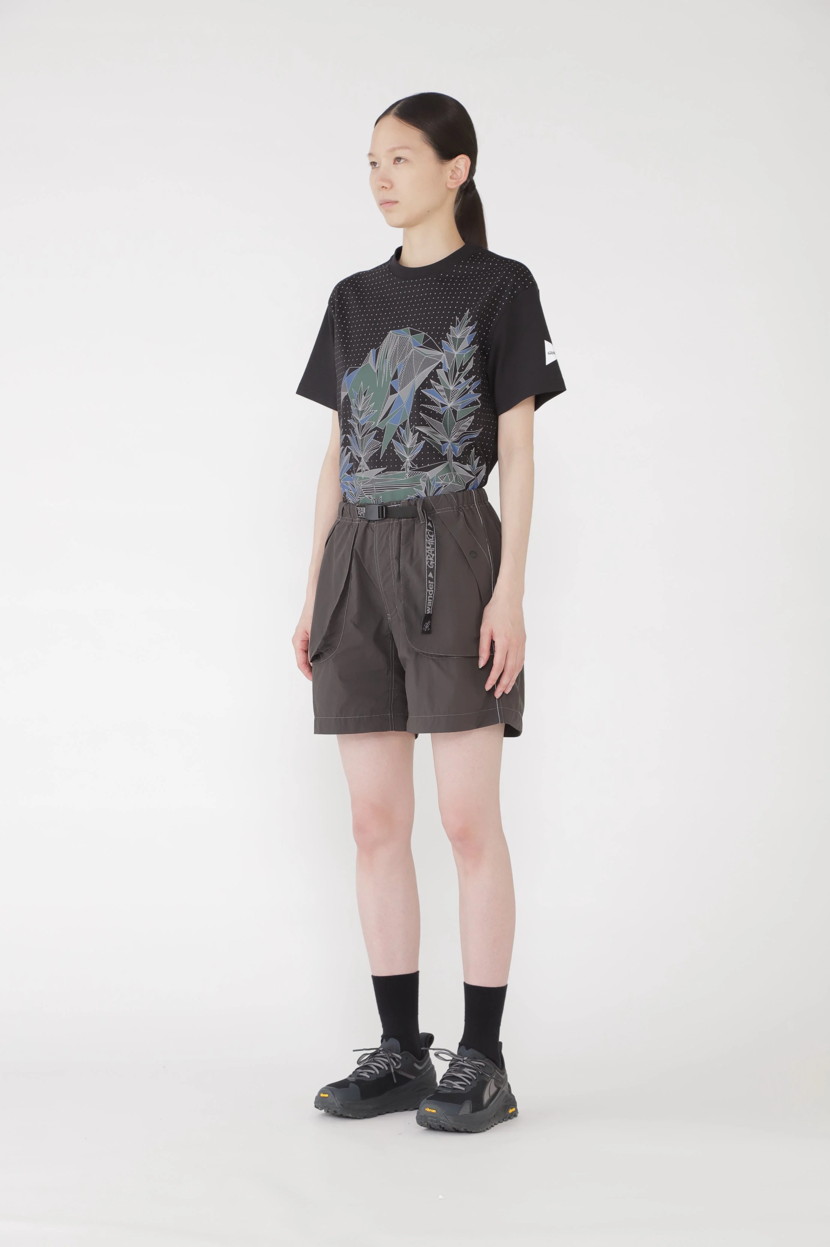 Gramicci x and wander Yosemite Graphic Tee (Black) - Image 5
