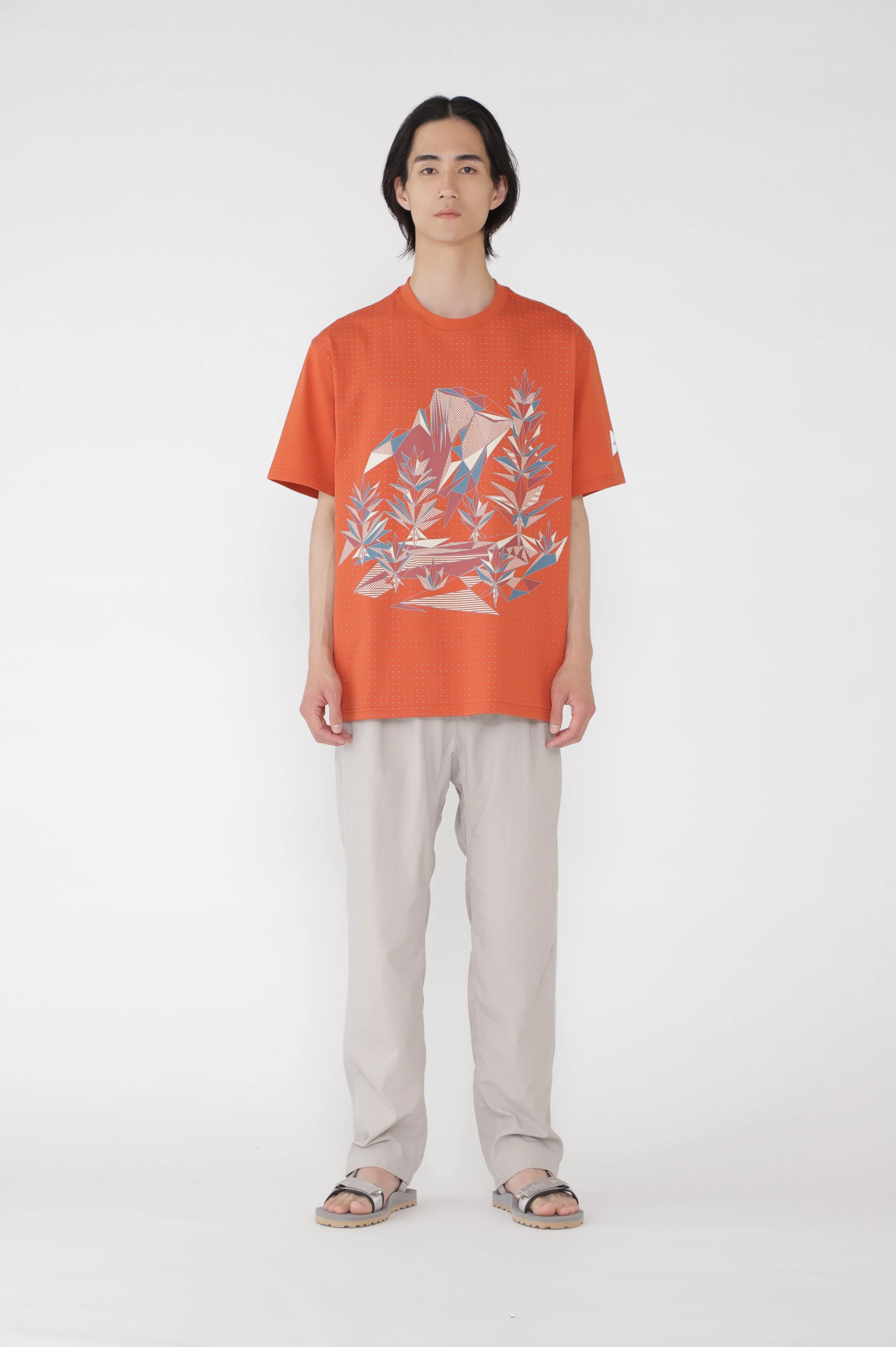 Gramicci x and wander Yosemite Graphic Tee (Red) - Image 3