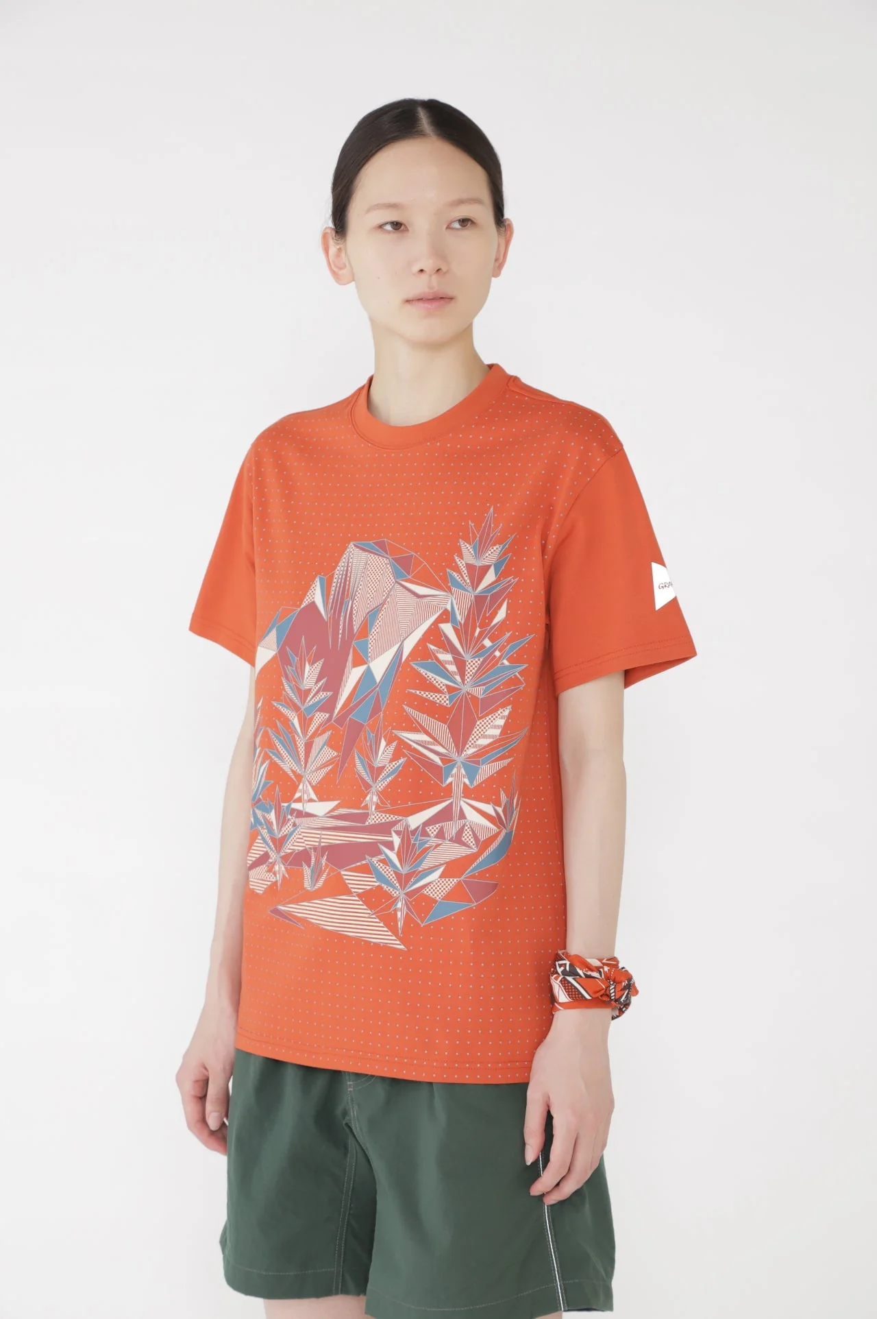 Gramicci x and wander Yosemite Graphic Tee (Red) - Image 8