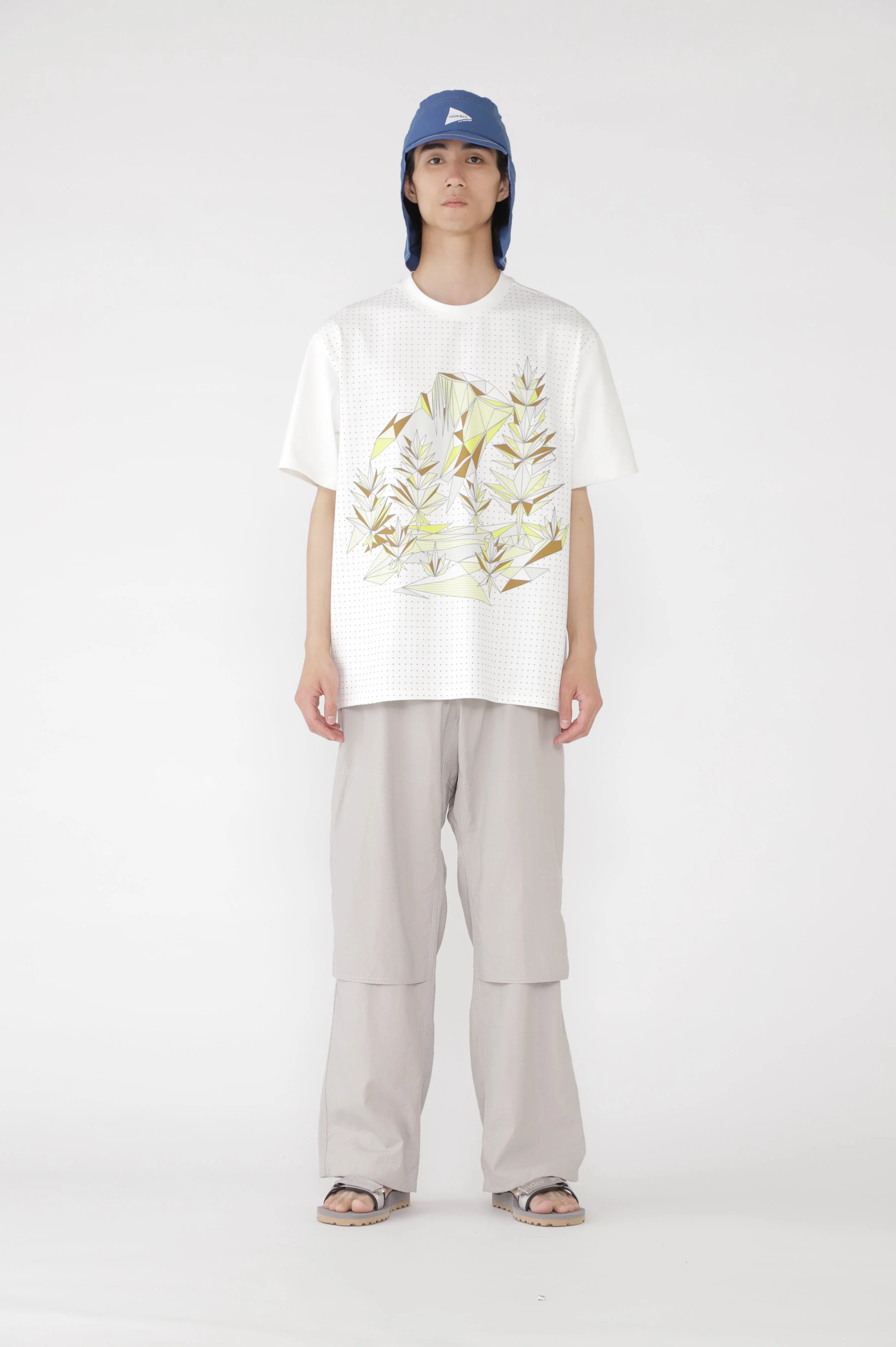 Gramicci x and wander Yosemite Graphic Tee (White) - Image 3